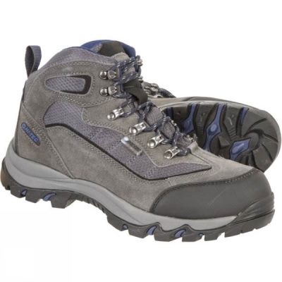 Botas Hi-Tec Keswick WP Hombre - Gris Oscuro / Azul Marino - Chile LVD675139